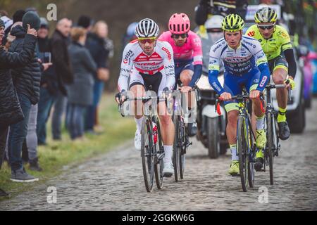 2019 Omloop Het Nieuwsblad. Banque D'Images