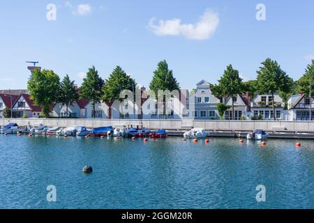 Alter Strom, Warnemünde, Rostock, Mecklenburg-Ouest Pomerania, Allemagne, Europe Banque D'Images