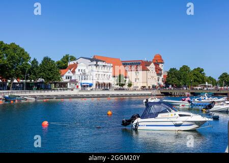 Alter Strom, Warnemünde, Rostock, Mecklenburg-Ouest Pomerania, Allemagne, Europe Banque D'Images