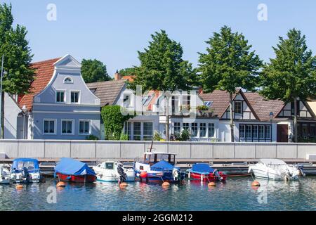 Alter Strom, Warnemünde, Rostock, Mecklenburg-Ouest Pomerania, Allemagne, Europe Banque D'Images