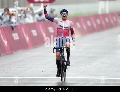 Participe au XXXX au circuit international de Fuji au cours du neuvième jour des Jeux paralympiques de Tokyo de 2020 au Japon. Date de la photo : jeudi 2 septembre 2021. Banque D'Images