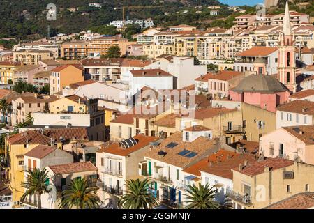 FRANCE. HAUTE-CORSE (2B) CALVI Banque D'Images