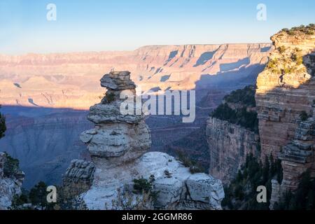 Vue sur le parc national du Grand Canyon, Arizona Banque D'Images