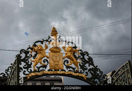 Saint-Pétersbourg, Sheremetev armoiries Banque D'Images