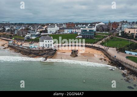 Ville de Portrush en Irlande du Nord Banque D'Images