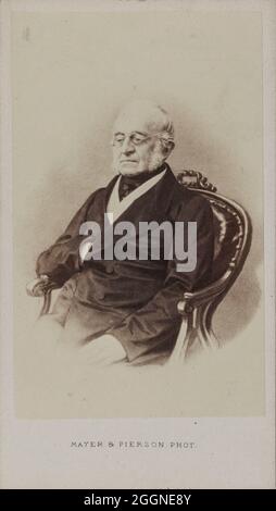 Portrait du comte Karl Robert Nesselrode (1780-1862). Musée : COLLECTION PRIVÉE. Auteur: Photo studio Mayer & Pierson. Banque D'Images