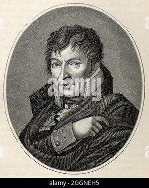 Général Gerhard von Scharnhorst (1755-1813). Musée : COLLECTION PRIVÉE. AUTEUR: FRIEDRICH WILHELM BOLLINGER. Banque D'Images