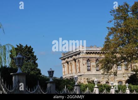 Kucuksu Palace à Beykoz, la Ville d'Istanbul, Turquie Banque D'Images