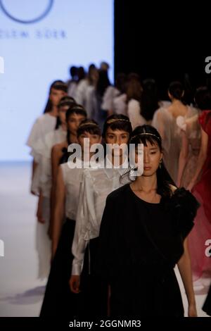 19-03-2019 Istanbul Zorlu Centre Mercedes-Benz Istanbul Fashion week 2019 Banque D'Images