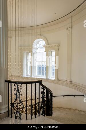 Nathalie Pierrepont Comfort escalier, Musée de la ville de New York, NYC Banque D'Images