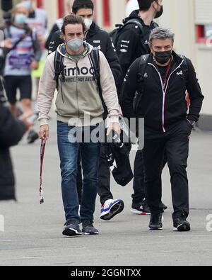 Zandvoort, pays-Bas. 02 septembre 2021. 02.09.2021, circuit Park Zandvoort, Zandvoort, FORMULE 1 GRAND PRIX DE PAYS-BAS HEINEKEN 2021, dans la photo Fernando Alonso (ESP # 14), Alpine F1 Team Credit: dpa/Alay Live News Banque D'Images