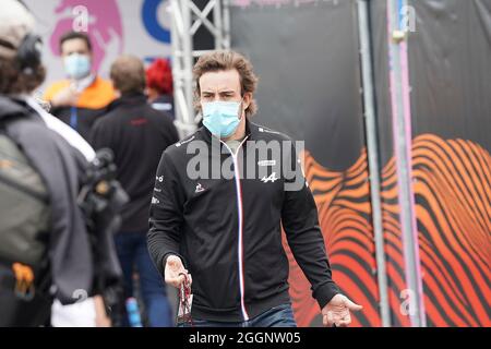 Zandvoort, pays-Bas. 02 septembre 2021. 02.09.2021, circuit Park Zandvoort, Zandvoort, FORMULE 1 GRAND PRIX DE PAYS-BAS HEINEKEN 2021, dans la photo Fernando Alonso (ESP # 14), Alpine F1 Team Credit: dpa/Alay Live News Banque D'Images