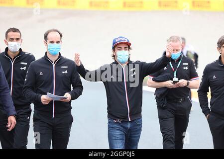 Zandvoort, pays-Bas. 02 septembre 2021. 02.09.2021, circuit Park Zandvoort, Zandvoort, FORMULE 1 GRAND PRIX DE PAYS-BAS HEINEKEN 2021, dans la photo Fernando Alonso (ESP # 14), Alpine F1 Team Credit: dpa/Alay Live News Banque D'Images