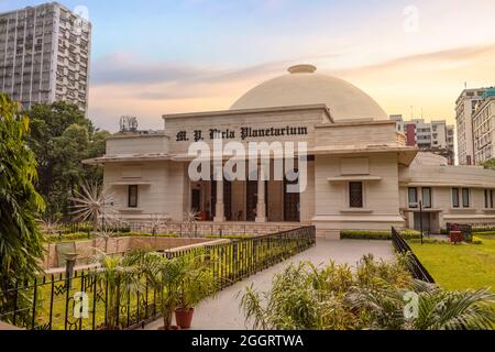 Birla planétarium est un observatoire astronomique et musée construit en 1963 qui est un monument populaire de la ville.à Kolkata Inde Banque D'Images