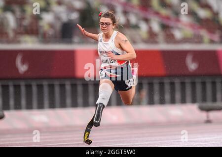 TOKYO, JAPON. 02 septembre 2021. Kamish de Grande-Bretagne pendant les épreuves d'athlétisme - Tokyo Jeux paralympiques de 2020 au stade olympique le jeudi 02 septembre 2021 à TOKYO, JAPON. Credit: Taka G Wu/Alay Live News Banque D'Images