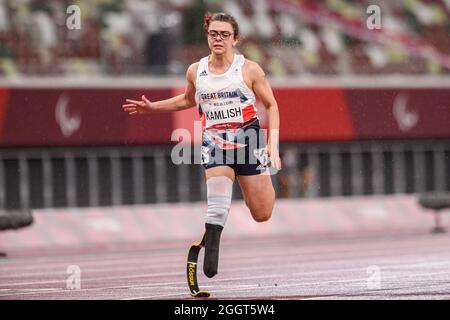 TOKYO, JAPON. 02 septembre 2021. Kamish de Grande-Bretagne pendant les épreuves d'athlétisme - Tokyo Jeux paralympiques de 2020 au stade olympique le jeudi 02 septembre 2021 à TOKYO, JAPON. Credit: Taka G Wu/Alay Live News Banque D'Images