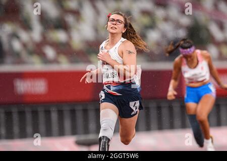 TOKYO, JAPON. 02 septembre 2021. Kamish de Grande-Bretagne pendant les épreuves d'athlétisme - Tokyo Jeux paralympiques de 2020 au stade olympique le jeudi 02 septembre 2021 à TOKYO, JAPON. Credit: Taka G Wu/Alay Live News Banque D'Images