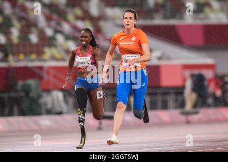 TOKYO, JAPON. 02 septembre 2021. Alkemade des pays-Bas pendant les épreuves d'athlétisme - Tokyo Jeux paralympiques de 2020 au stade olympique le jeudi 02 septembre 2021 à TOKYO, JAPON. Credit: Taka G Wu/Alay Live News Banque D'Images