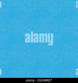 motif vectoriel transparent vermiculaire abstrait en bleu Illustration de Vecteur