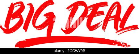 Modèle vectoriel de conception de logo de texte de gros volumes Illustration de Vecteur
