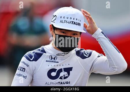 Zandvoort, pays-Bas. 03ème septembre 2021. Yuki Tsunoda (JPN) AlphaTauri. Grand Prix de Hollande, vendredi 3 septembre 2021. Zandvoort, pays-Bas. Crédit : James Moy/Alay Live News Banque D'Images