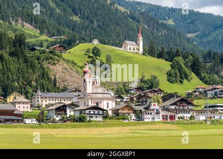 Le village alpin de Sillian près de Lienz dans le Tyrol oriental (Osttirol) en Autriche. Banque D'Images