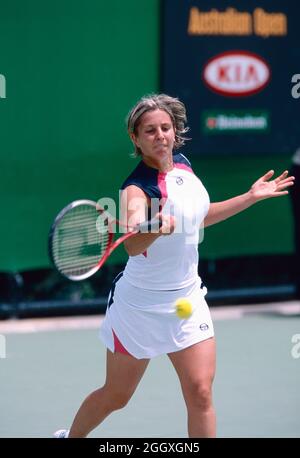 Maria Elena Camerin, joueur de tennis italien, 2002 Banque D'Images