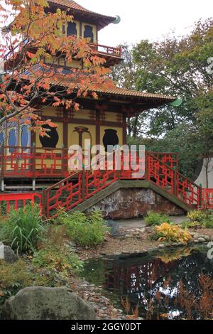 Les jardins chinois Banque D'Images