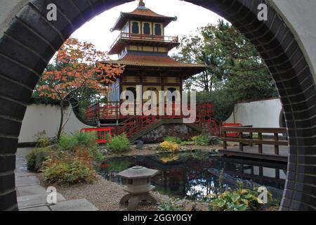 Les jardins chinois Banque D'Images