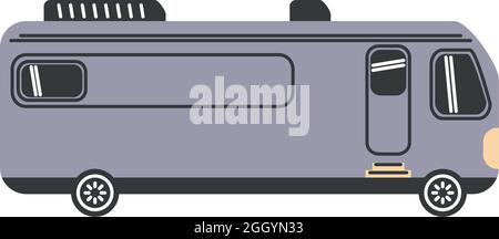 grand camping-car Illustration de Vecteur