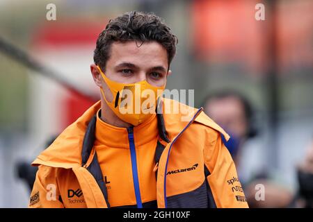 Zandvoort, pays-Bas. 04e septembre 2021. Lando Norris (GBR) McLaren. Grand Prix de Hollande, samedi 4 septembre 2021. Zandvoort, pays-Bas. Crédit : James Moy/Alay Live News Banque D'Images