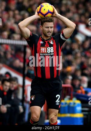 Simon Francis de l'AFC Bournemouth - AFC Bournemouth contre Arsenal, Premier League, Vitality Stadium, Bournemouth - 25 novembre 2018 Banque D'Images