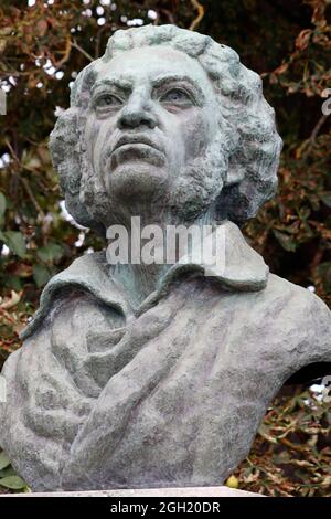 Alexander Puschkin Denkmal, Weimar (nur fuer redaktionelle Verwendung. Keine Werbung. Banque de référence : http://www.360-berlin.de. © Jens Knappe. Bil Banque D'Images