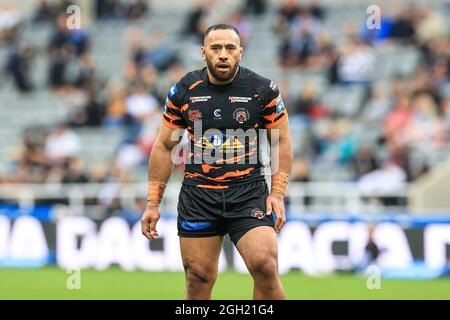 Suaia Matagi (24) de Castleford Tigers pendant le match Banque D'Images