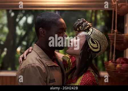 ROSARIO DAWSON et DAVID OYELOWO dans L'HOMME DE L'EAU (2020), dirigé par DAVID OYELOWO. Credit: HARPO FILMS / Album Banque D'Images