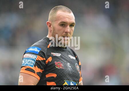 Daniel Smith (22) de Castleford Tigers en action pendant le match Banque D'Images