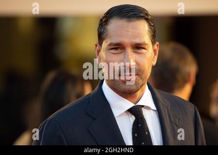 Marco Borriello assiste au tapis rouge du film "la main de Dieu" lors du 78e Festival International du film de Venise le 02 septembre 2021 à Veni Banque D'Images