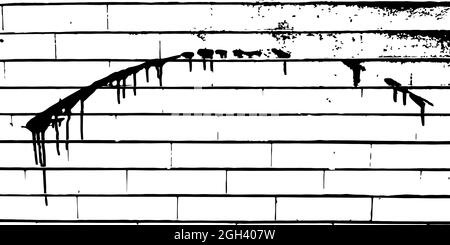 La rayure de mur grunge l'arrière-plan abstrait. Texture de détresse des taches, de l'encre, des points, des rayures. Élément de conception artistique sale pour le Web, l'impression, le modèle Illustration de Vecteur