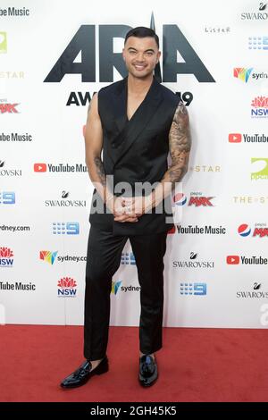 Sydney, Australie, 27 novembre 2019. Guy Sebastian crédit: Speed Media/Alamy Live News Banque D'Images