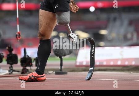 Tokyo. 28 août 2021. Royaume-Uni:.20210830, Tokyo, Japon.Tokyo Jeux paralympiques de 2020, .Blades.photo: Lars Moeller.DK:.20210830, Tokyo, Japon.Tokyo 2020 – Lege paralympique. Blade.Foto: Lars MÃ¸ller. (Image de crédit : © Lars Moeller/ZUMA Press Wire) Banque D'Images