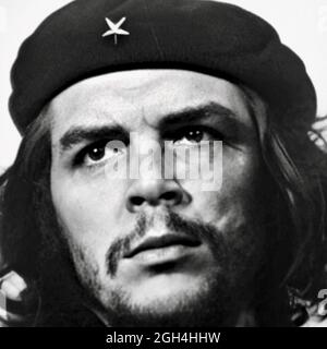 Portrait photographique vintage - Che Guevara Banque D'Images