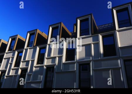 Zukunft, Kunst, Nürnberg moderne Architektur beim Zukunftsmuseum oder Deutschen Museum in der Innenstadt oder Altstadt von Nuernberg, Franken, Bayern Banque D'Images