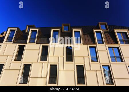 Zukunft, Kunst, Nürnberg moderne Architektur beim Zukunftsmuseum oder Deutschen Museum in der Innenstadt oder Altstadt von Nuernberg, Franken, Bayern Banque D'Images