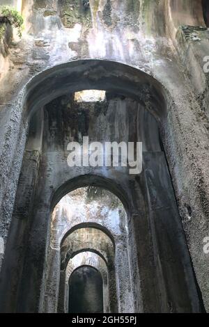 Le Piscina mirabilis à Bacoli Naples Banque D'Images