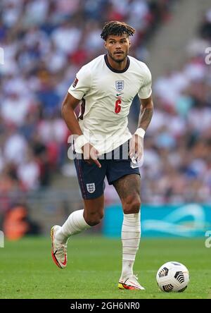 Tyrone Mings d'Angleterre lors du match de qualification de la coupe du monde de la FIFA 2022 au stade Wembley, Londres. Date de la photo: Dimanche 5 septembre 2021. Banque D'Images