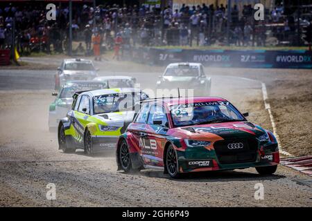 95 Yury BELEVSKIY (CHE) de l'équipe Voland Racing KFT. Du monde RX pendant le monde RX de France, 3e tour du Championnat du monde de course 2021 FIA, FIA WRX, le 3 au 5 septembre, circuit de Lohéac, France - photo Paulo Maria / DPPI Banque D'Images