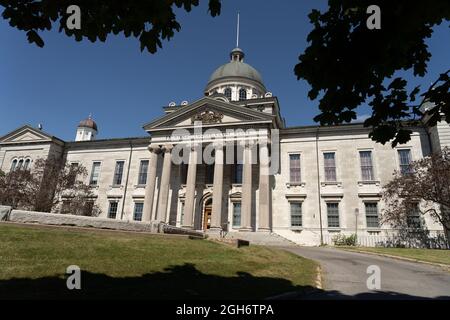 Palais de justice du comté de Frontenac à Kingston, Ontario, Canada Banque D'Images