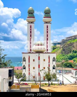 La mosquée de divinité, 'la divinité' en français, Dakar, Sénégal Banque D'Images