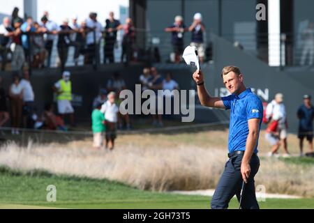 ADRIAN MERONK PENDANT LES 2 TOURS DU DS AUTOMOBILES 78E GOLF ITALIEN OUVERT AU MARCO SIMONE GOLF CLUB LE 05 SEPTEMBRE 2021 À ROME ITALIE Banque D'Images