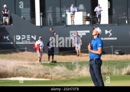 ADRIAN MERONK PENDANT LES 2 TOURS DU DS AUTOMOBILES 78E GOLF ITALIEN OUVERT AU MARCO SIMONE GOLF CLUB LE 05 SEPTEMBRE 2021 À ROME ITALIE Banque D'Images